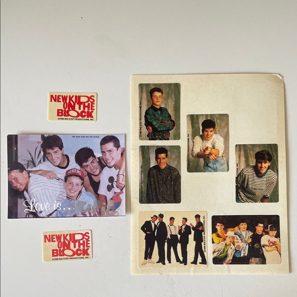 New Kids on the Block Memorabilia Set
